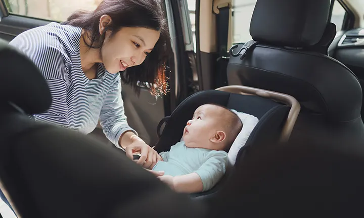 traveling with an infant